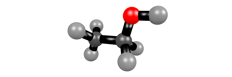 Abnehmen und Muskeln aufbauen durch alkohol Ethanol chemisches Symbol